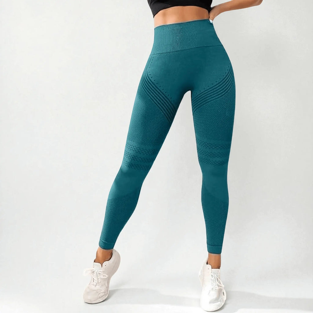 Leggings 3D VivaCuerpo™ - Turquesa — imagen 3