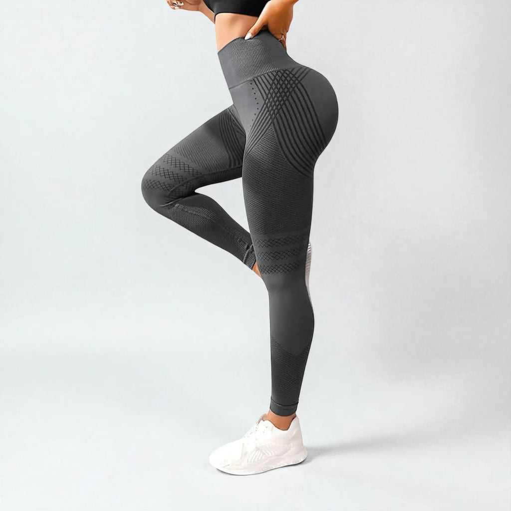 Leggings 3D VivaCuerpo™ - Gris Perla — imagen 1