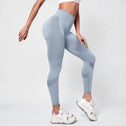 Leggings 3D VivaCuerpo™ - Azul Claro