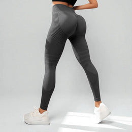 Leggings 3D VivaCuerpo™ - Gris Perla
